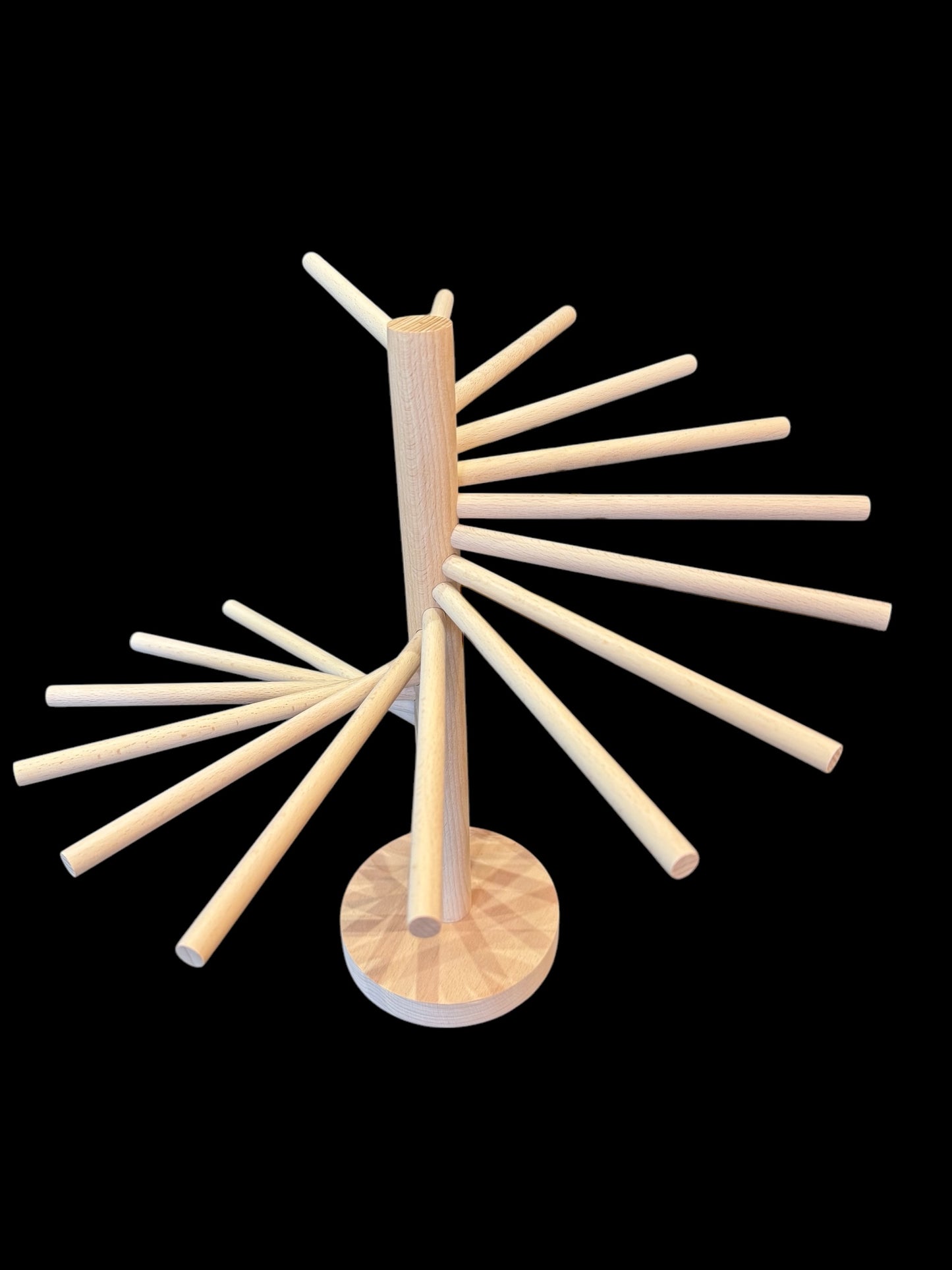 WunderCentix® | Starter-Set "Pasta" für TM6, TM5 & Spätzlemehl von der Mühle-griffig Type 405 & Pastagestell aus robuster Buche !