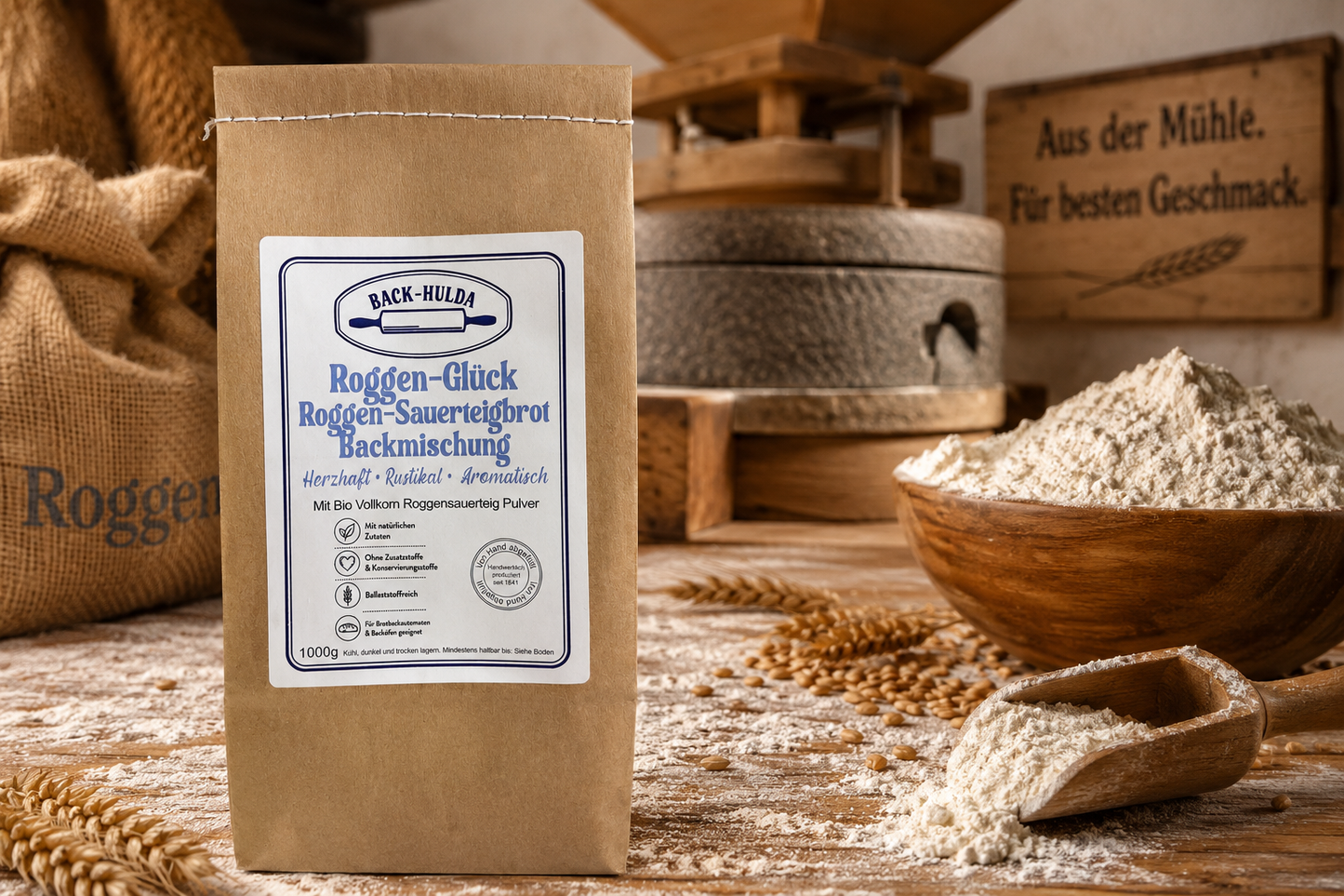 🌾 Roggen-Glück – Rustikales Sauerteigbrot wie frisch vom Bäcker