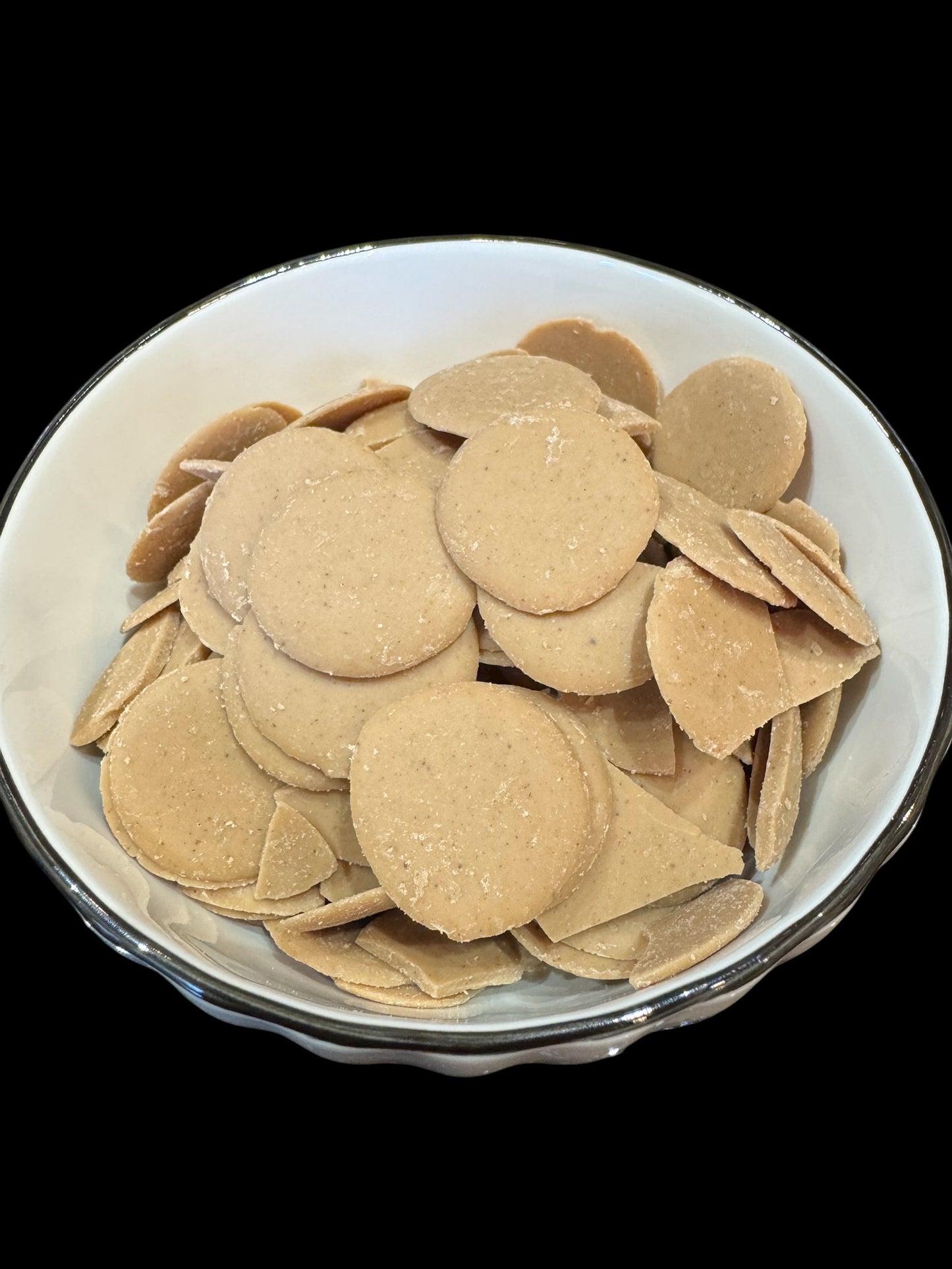 Original Bäcker-Haselnuss Glasur Kuchenglasur Hauchdünne Callets Drops-Gelinggarantie! Nicht im Handel erhältlich!