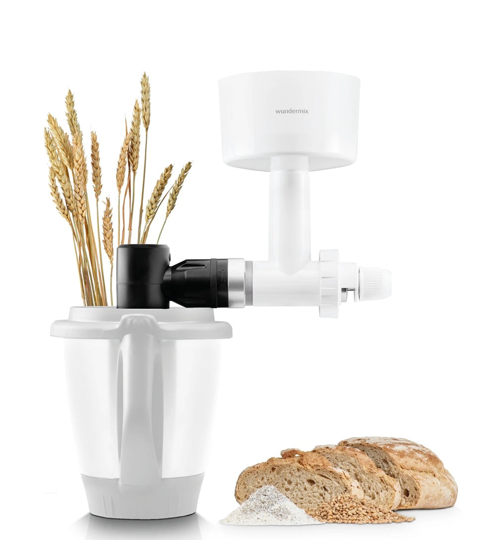 Getreidemühle für WunderCentix® siehe im Shop auch das Starter-Set & Kitchenaid