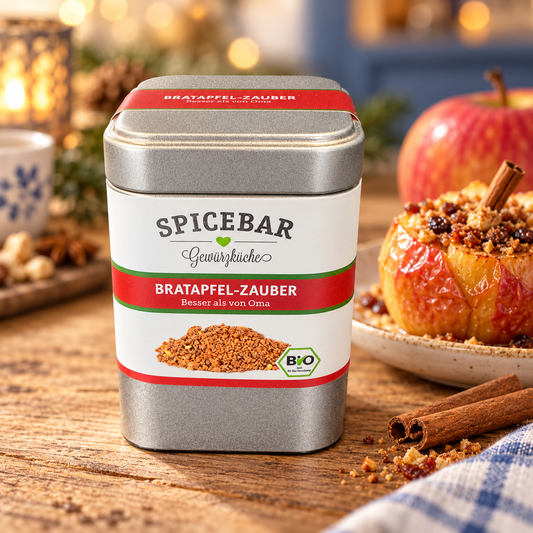 Bratapfel-Zauber. Bio 110g-Besser als von Oma-Rezept in der Beschreibung-