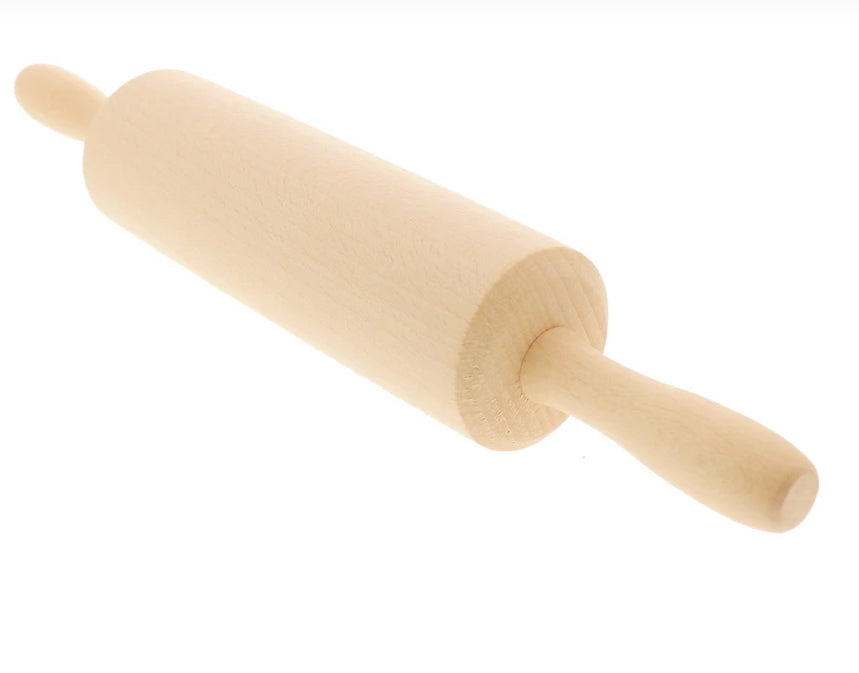Teigrolle für Kinder, Buchenholz 25 cm