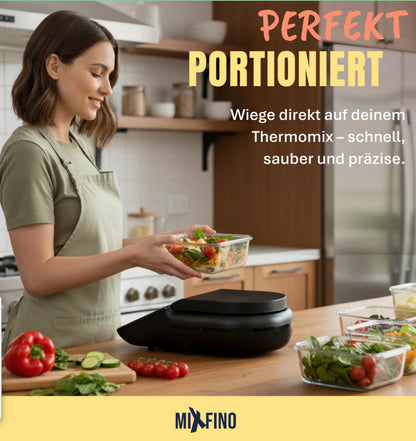 WiegeBase von MixFino® | Wiege-Aufsatz & Schutz für Thermomix TM7
