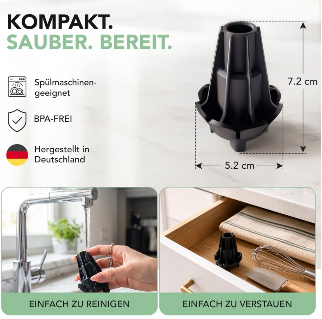 SalatBuddy | Salatschleuder für Bosch Cookit