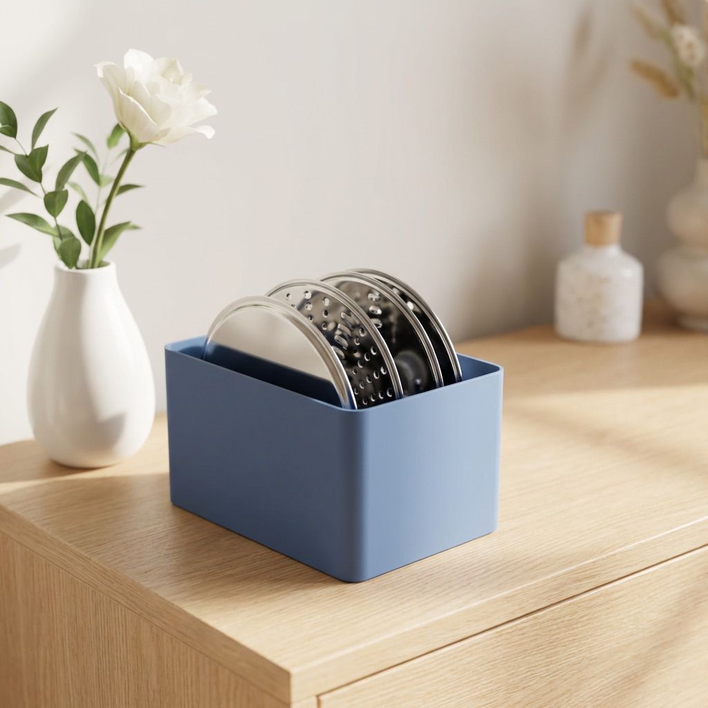 Buddy Disc Butler-Maximal organisiert-Minimaler Platzbedarf-Arctic Blue,Pistachio Green,Midnight Black,Stone Grey