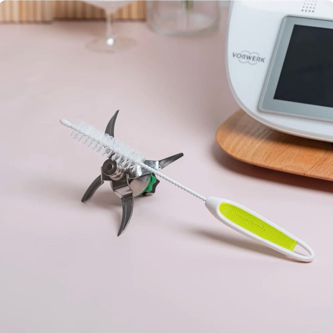 WunderBrush® Blade | Reinigungsbürste für Mixtopfmesser