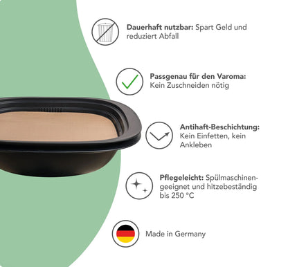 WunderGar® Permanent | Dauerbackfolie für TM7 Varoma