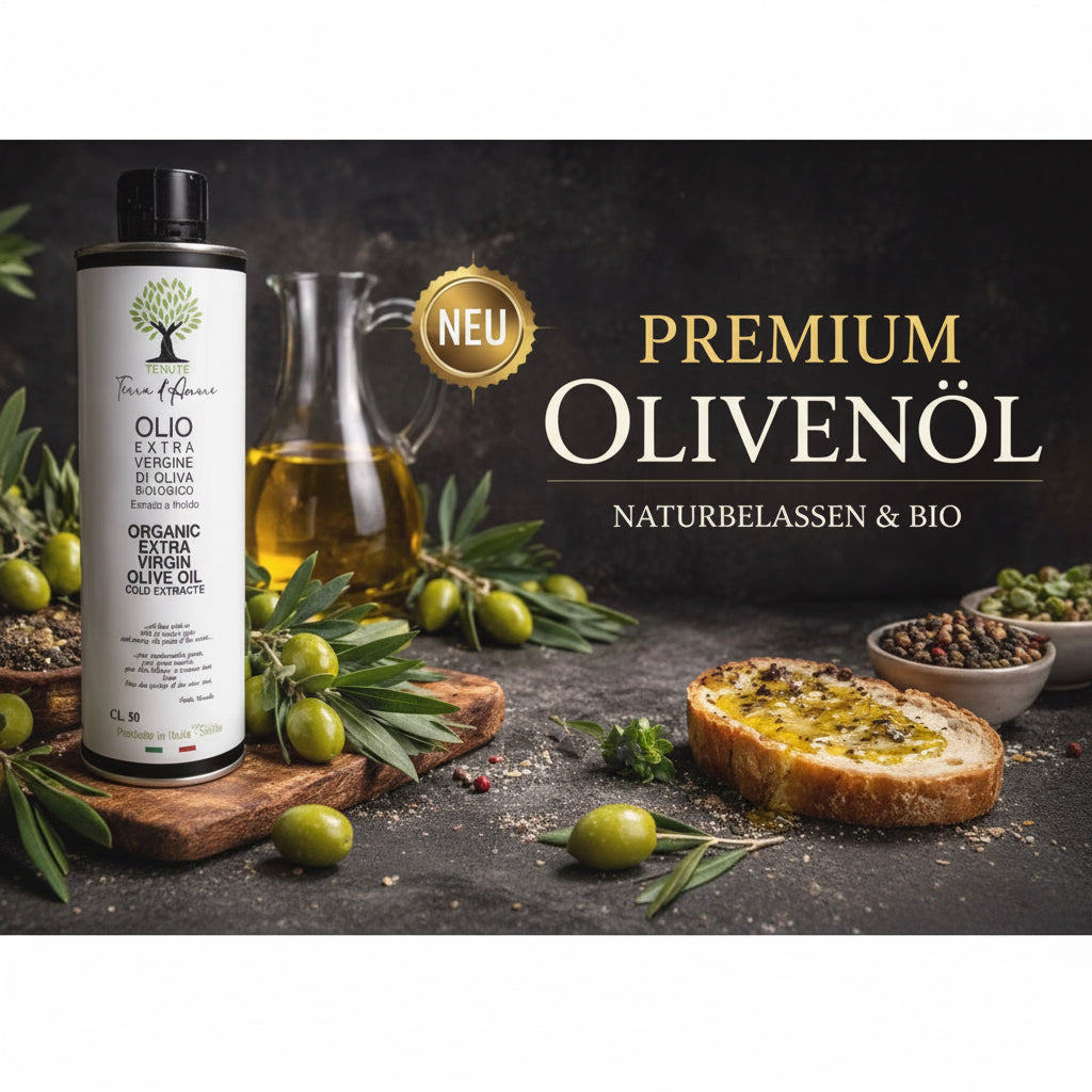 Bio Olivenöl aus Sizilien italienisches 500ml Olivenöl Bio kaltgepresst