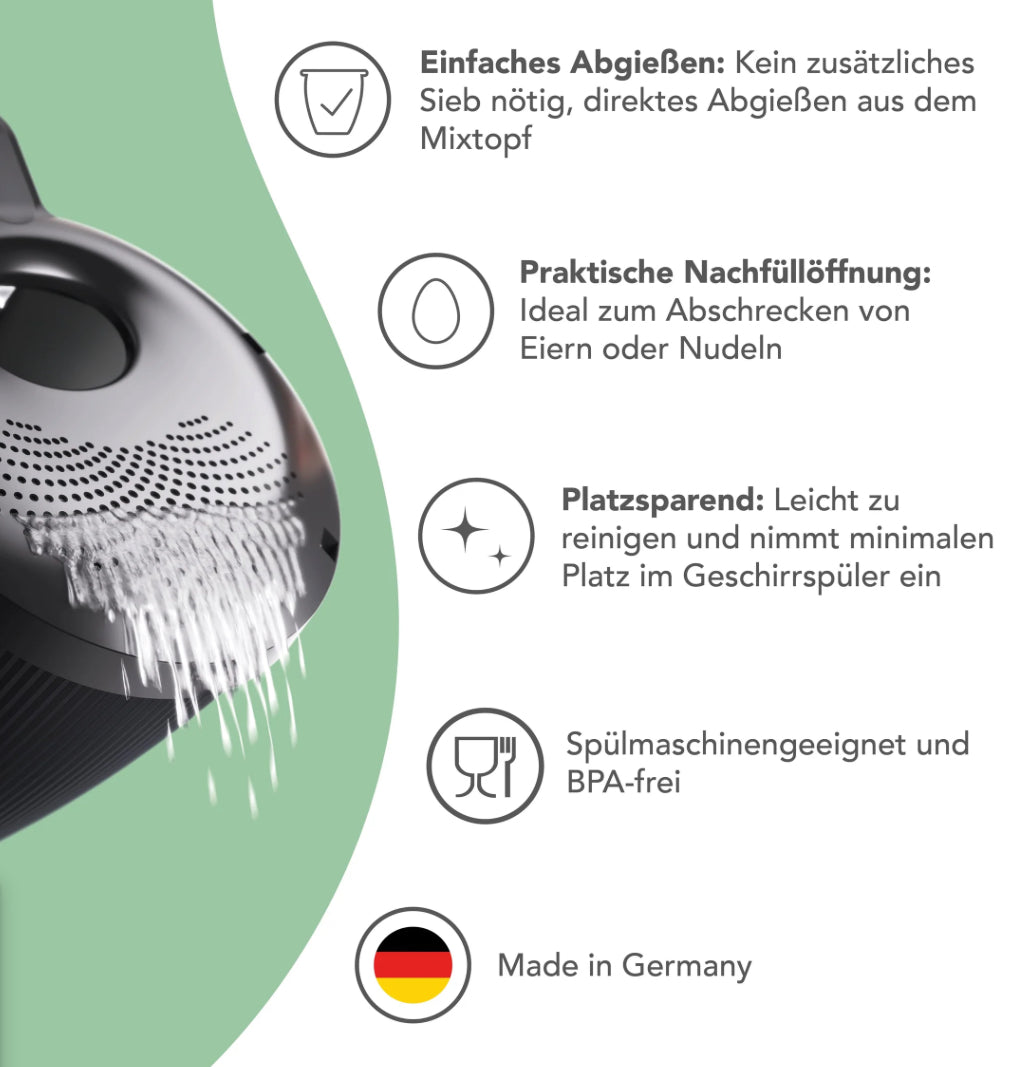 WunderWave® | Ausgusssieb für Thermomix TM7, TM6, TM5