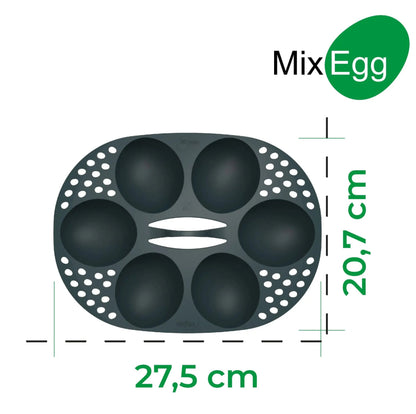 MixEgg® | Eierpochiereinsatz für Monsieur Cuisine Smart, Trend, Connect