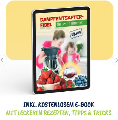 Dampfentsafter-Aufsatz von MixFino® für TM7