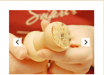 SCHOKO- HASELNUSS- KEKSE - BACKMISCHUNG - NACH UNSEREM HAUSREZEPT! Ergibt 87 Stück mit der Lebkuchen Glocke 4cm.