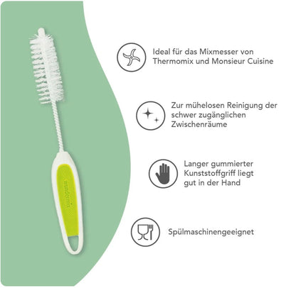 WunderBrush® Blade | Reinigungsbürste für Mixtopfmesser