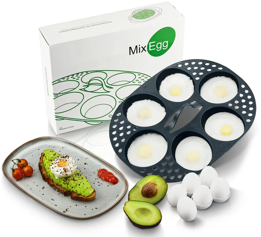 MixEgg® | Eierpochiereinsatz für Monsieur Cuisine Smart, Trend, Connect