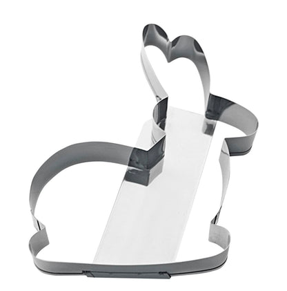 Großer Hasen-Ausstecher aus Edelstahl – Made in Germany