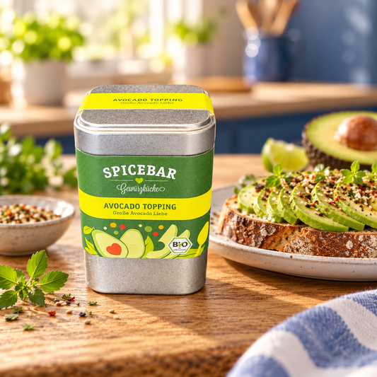 Avocado Topping Bio.75g Große Avocado Liebe. Rezept in der Beschreibung.