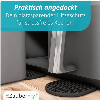 ZauberFry | Silikon Untersetzer für Ninja AF300EU, AF400EU, AF451EU, AF500DE und SL400EU (2er-Set)