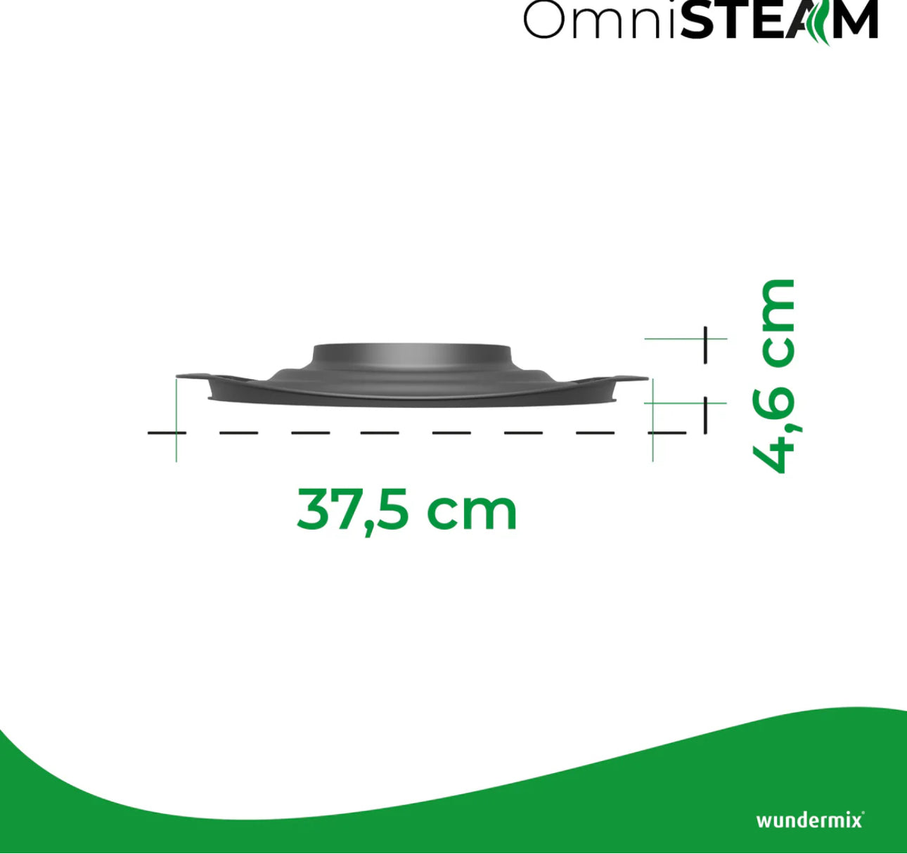 OmniSteam®️ Varoma-Deckel für Dampfumleiter für TM6,TM5,TM31