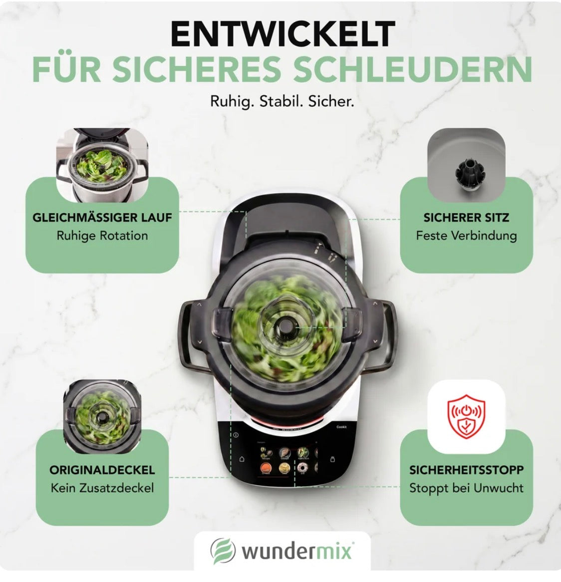 SalatBuddy | Salatschleuder für Bosch Cookit