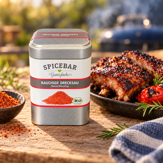 Rauchige Drecksau. Bio, 100g Genial Rauchig-Veganes Pulled Pork-Rezept in der Beschreibung