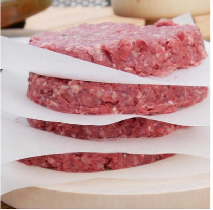 Der Burger Bell 160g-Perfektion für deine Burger ! Ein fränkisches Original, mit Rezeptheft. Inkl. Antihaft-Trennblätter 100Stück!