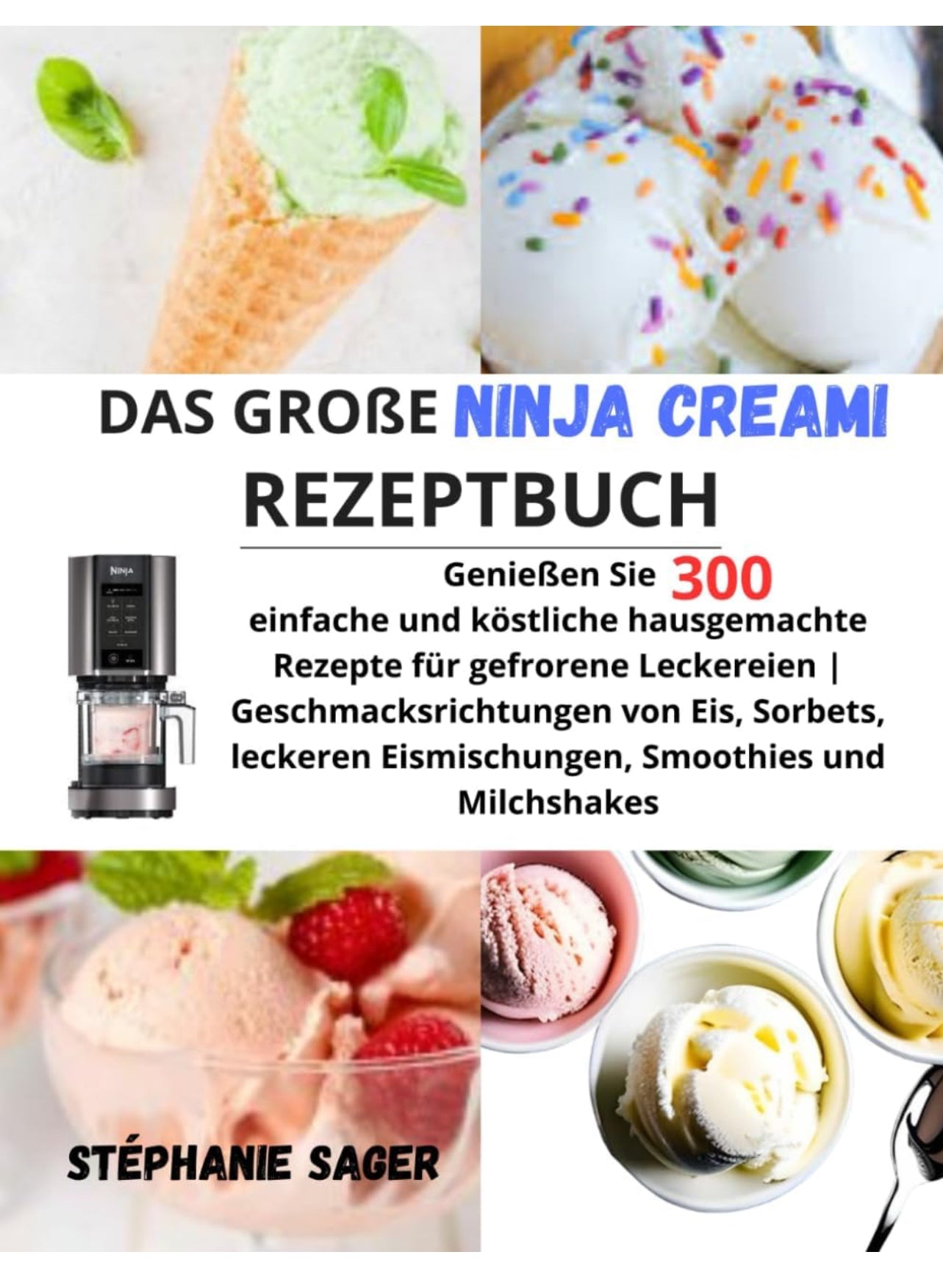 B2* Das Große Ninja Creami Rezeptbuch (B2, es enthält auch Kochrezepte)