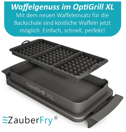 ZauberFry - Waffeleinsatz für OptiGrill XL