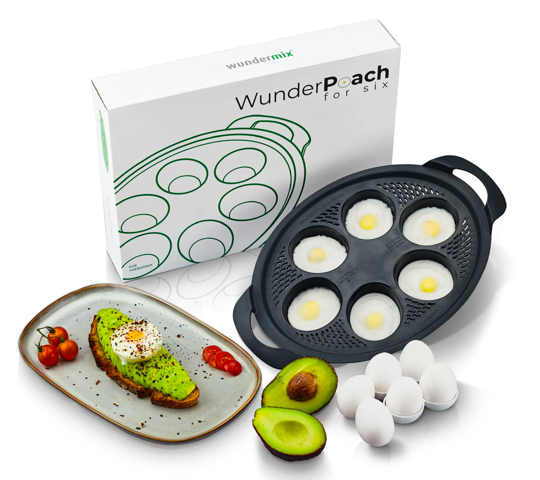 Wundermix© WunderPoach for six©| Eierpochiereinsatz für Varoma für TM5/TM6/TM31