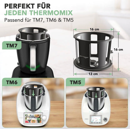Plantimizer® | Pflanzenmilch-Filter für Thermomix TM7, TM6, TM5. Vorbestellung/ Artikel erscheint am 25.09.2026