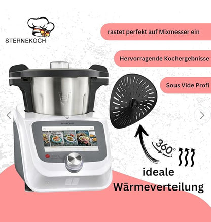 STERNEKOCH Messerabdeckung für Monsieur Cuisine Smart, Trend, Connect