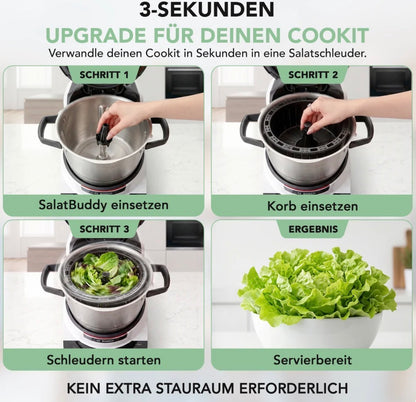 SalatBuddy | Salatschleuder für Bosch Cookit