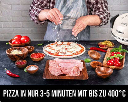 GFERRARI-Grund-Set/ Meine Backmischung 500g/Wundermix-Pizzamesser/Teigballenbox