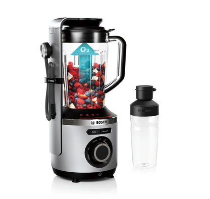 BOSCH MMBV621M VitaMaxx Standmixer Silber (1000 Watt, 1.5 l)Vakuumieren