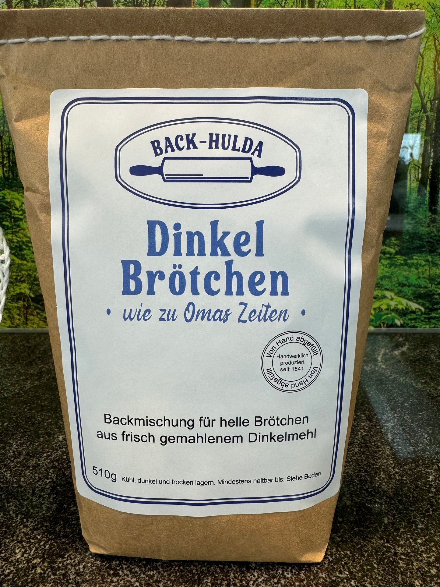 Meine Dinkel Brötchen 510g Backmischung aus frisch gemahlenen Dinkelmehl und per Hand liebevoll von meiner Mühle abgefüllt.