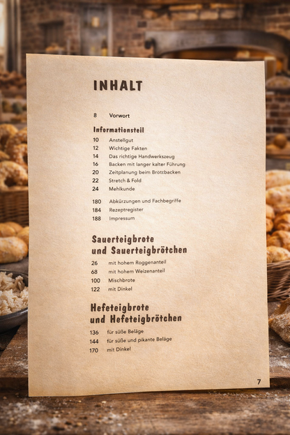 Buch: Bauernbrote & Brötchen nach traditionellen Rezepturen
Das große Buch des Brotbackens mit Sauerteig und Hefe. Gerhard Keller