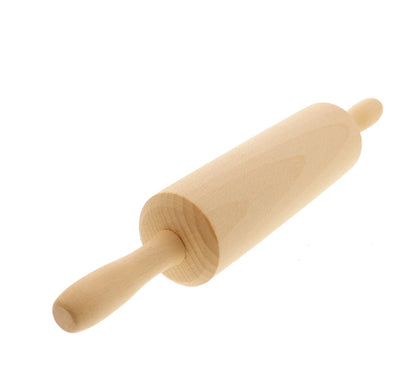 Teigrolle für Kinder, Buchenholz 25 cm