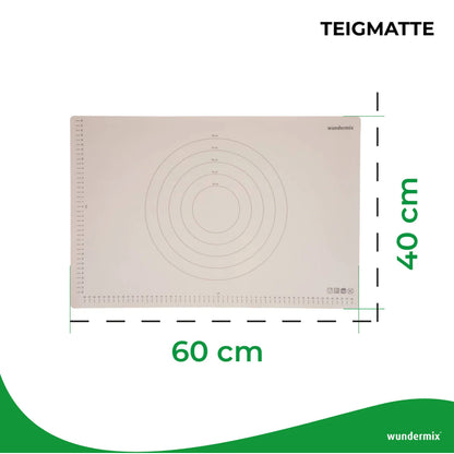 Wundermix© WunderMat® | Premium-Teigunterlage aus Silikon