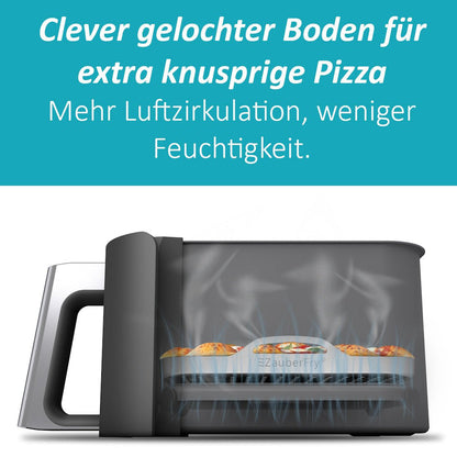 ZauberFry | Pizzaeinsatz aus Edelstahl (2er-Set)
