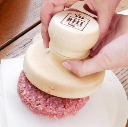 Der Burger Bell 160g-Perfektion für deine Burger ! Ein fränkisches Original, mit Rezeptheft. Inkl. Antihaft-Trennblätter 100Stück!