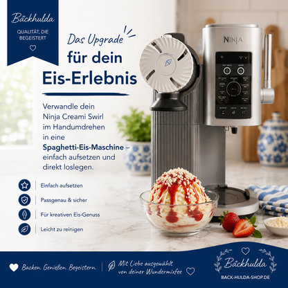 Swirlyzer | Spaghetti-Eis-Aufsatz für Ninja Creami Swirl