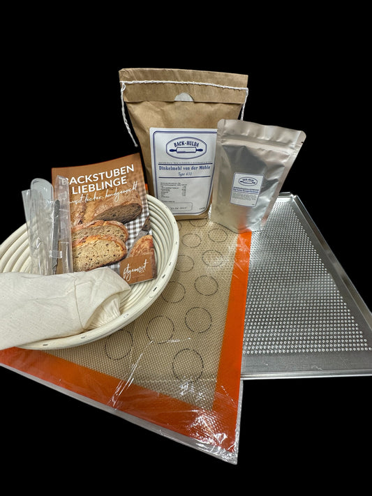 Brot & Brötchen Back-Starter-Kit - Alles was du für dein Backerlebnis brauchst