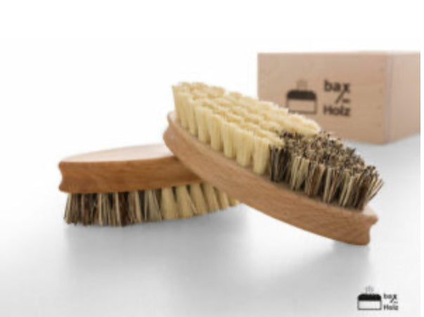 Bax im Holz Reinigungsbürste, mit Naturborsten, für Backrahmen und Gärkörbchen-Bax im Holz-Das Original - Made in Germany