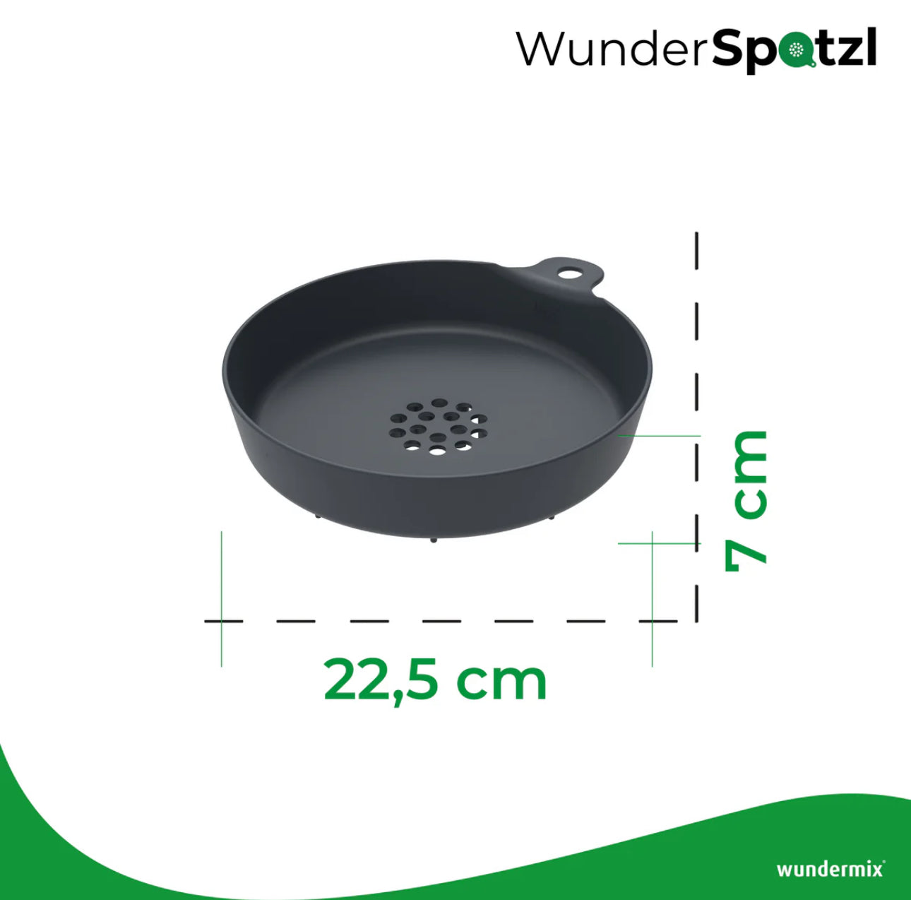 WunderSpatzl®️ Spätzlereibe für Thermomix,Thermomix-Friend & Monsieur Cuisine & 1000g Spätzlemehl aus der Mühle-Für hausgemachten Genuss wie bei Oma