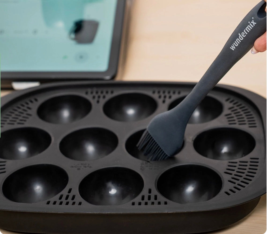 WunderBake | Silikonpinsel für Backformen, Grill & Küchenzubehör