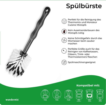 Mixtopf-Spülbürste (verschiedene Farben
