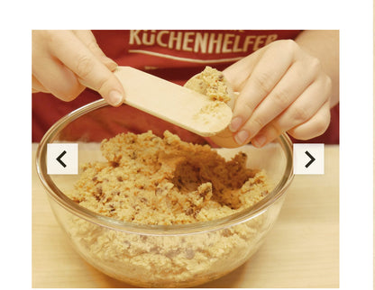 SCHOKO- HASELNUSS- KEKSE - BACKMISCHUNG - NACH UNSEREM HAUSREZEPT! Ergibt 87 Stück mit der Lebkuchen Glocke 4cm.