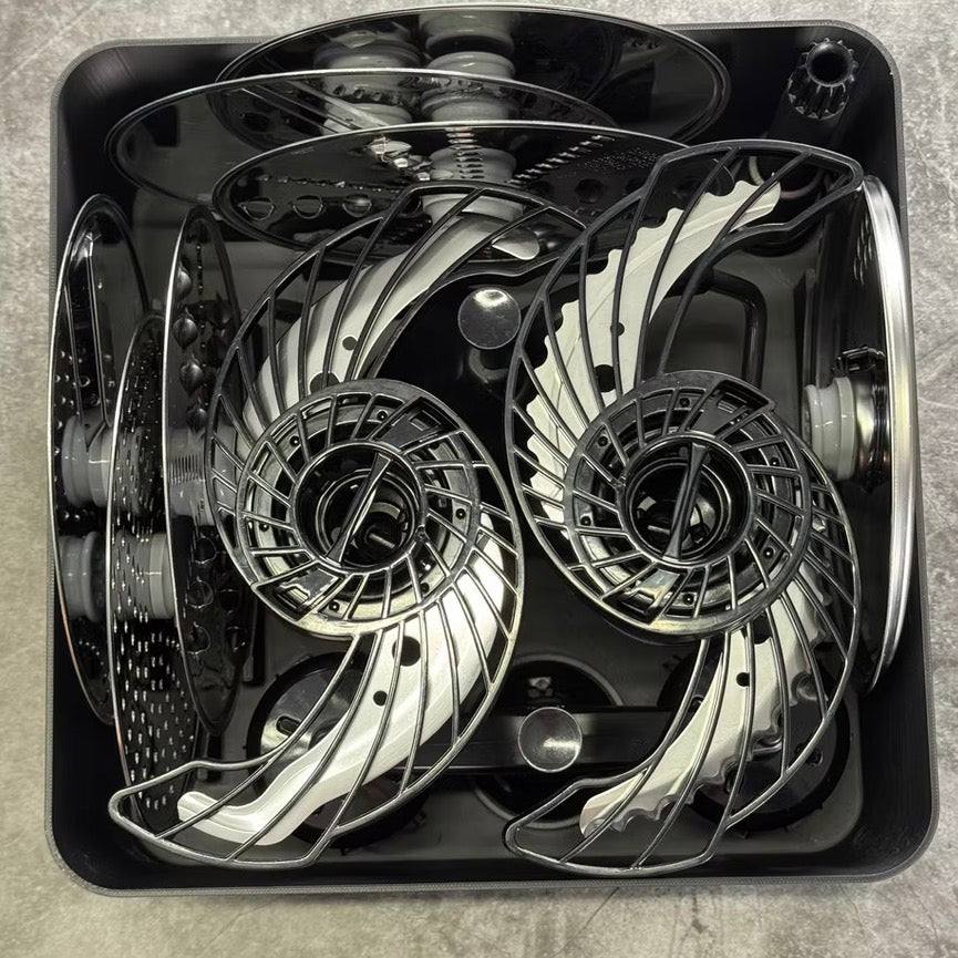 Buddy Box XL-Das Organisationstalent! Maximal organisiert Minimaler Platzbedarf-Arctic Blue,Pistachio Green,Midnight Black,Stone Grey