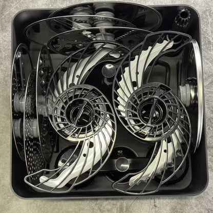 Buddy Box XL-Das Organisationstalent! Maximal organisiert Minimaler Platzbedarf-Arctic Blue,Pistachio Green,Midnight Black,Stone Grey