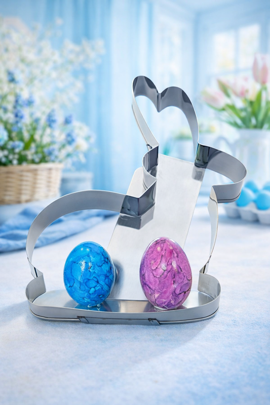 Großer Hasen-Ausstecher aus Edelstahl – Made in Germany