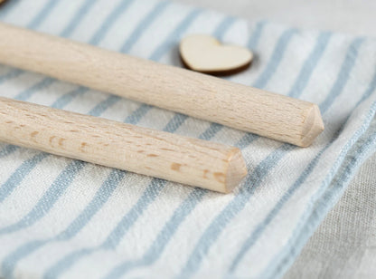 Kochlöffel Gravur Herz & "Mit Liebe gekocht" Buchenholz